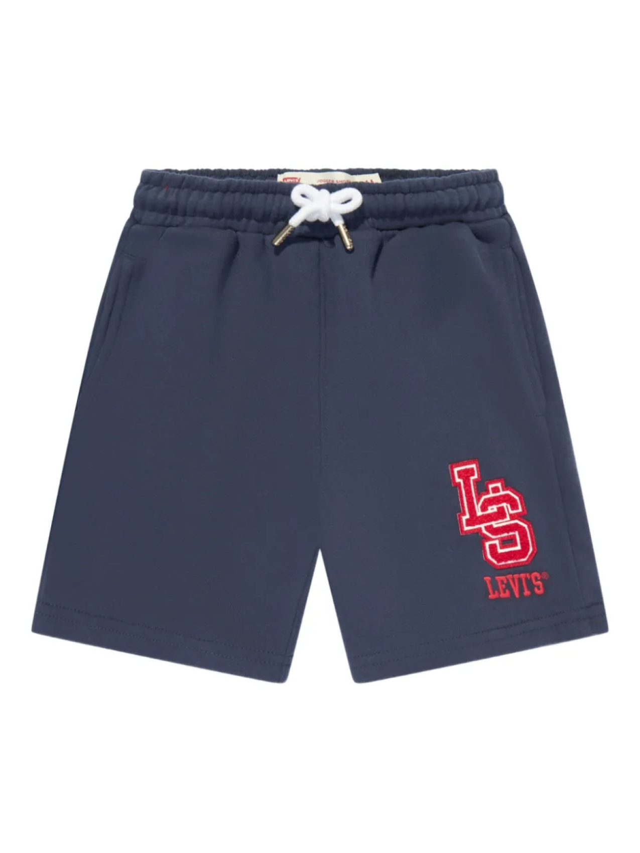 

Спортивные шорты Levi's Kids с вышитым логотипом, синий