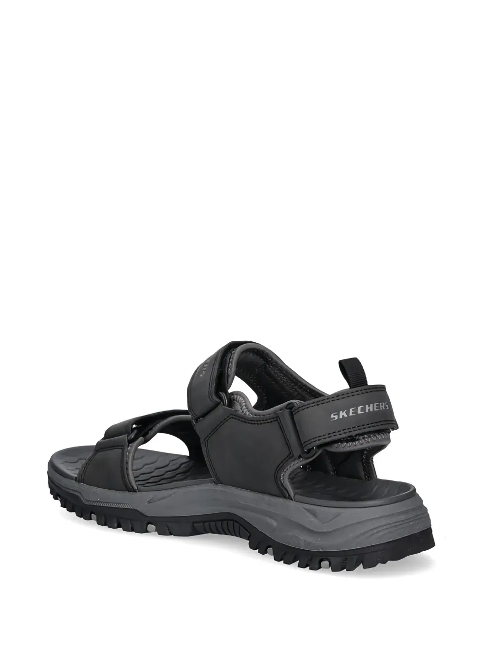 Свободный крой: сандалии Prewitt-rigdon Skechers, черный — фото 3