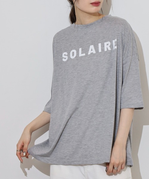 

Женская футболка с принтом, широкий крой, короткий рукав FUNALIVE, серый