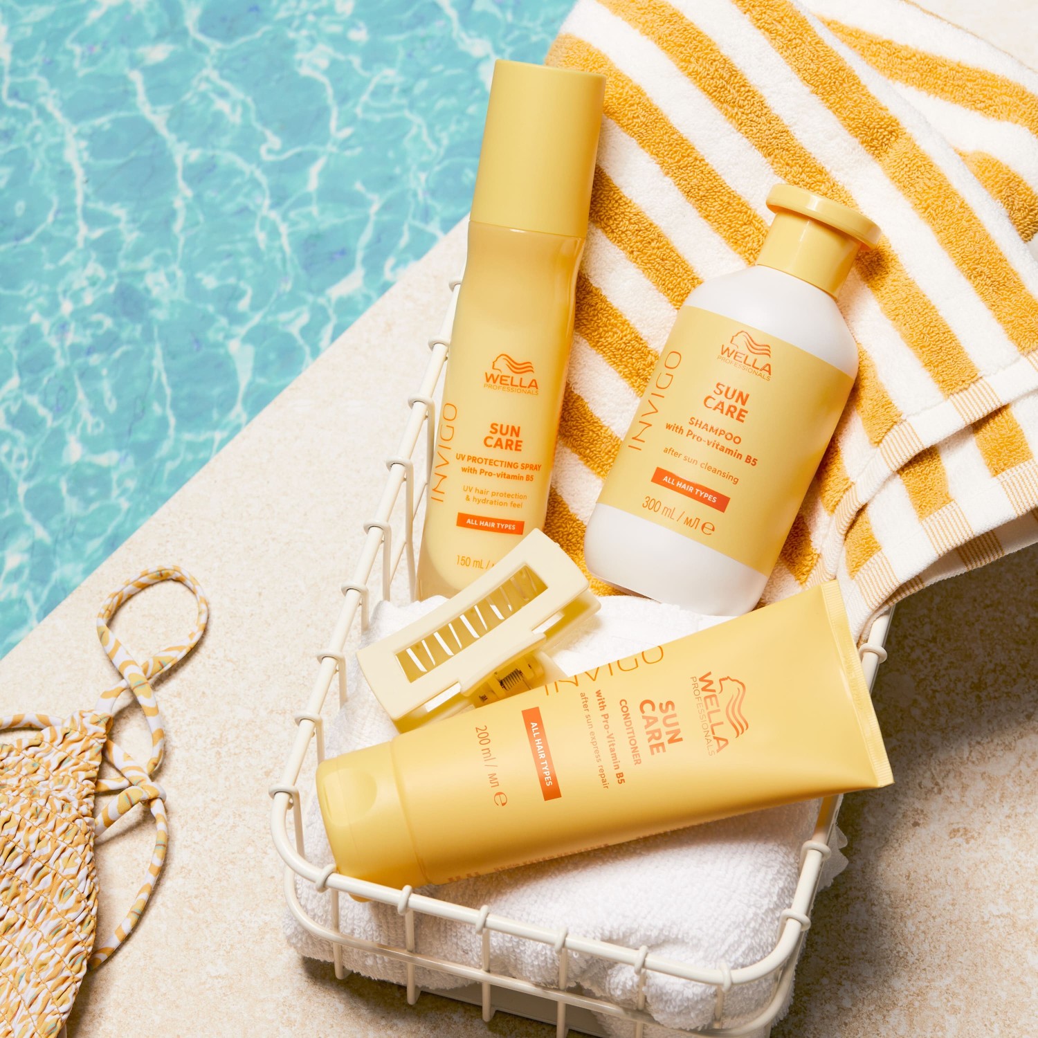 Кондиционер для волос invigo sun care Wella Professionals, объем 200 мл — фото 4