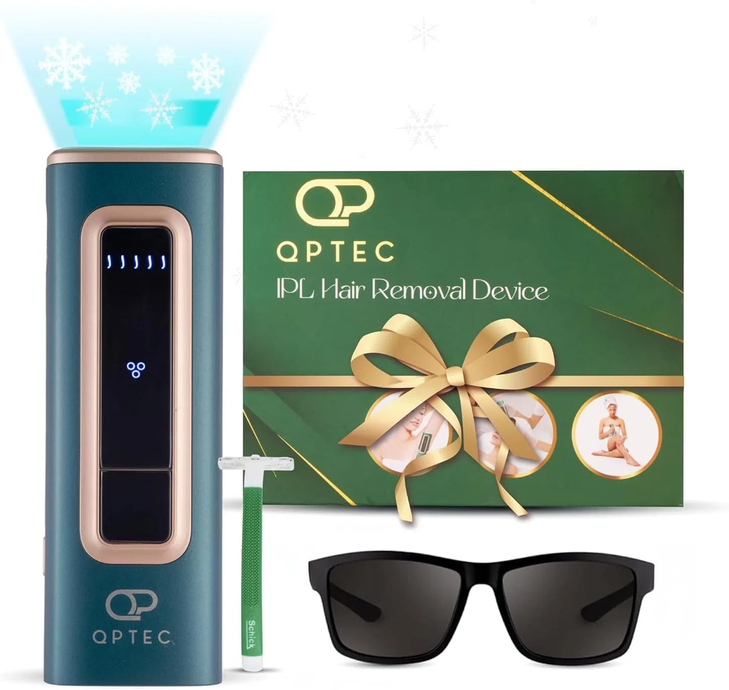 Магнитные ресницы 3D естественный эффект QPTEC многоразовые
