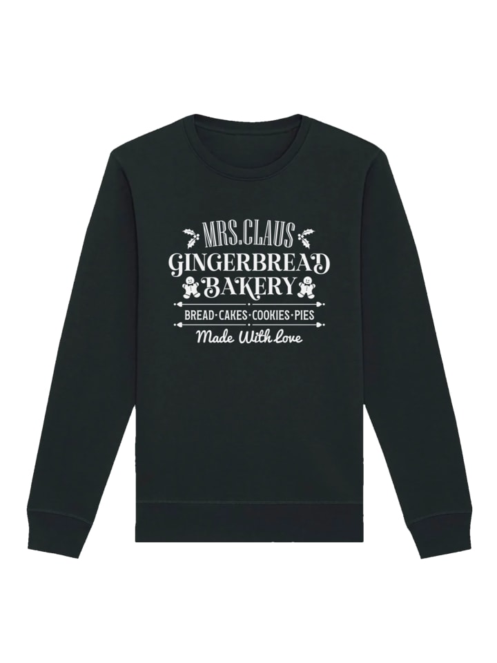 

Толстовка F4NT4STIC Sweatshirt Weihnachten Santas Gingerbread Bakery, черный