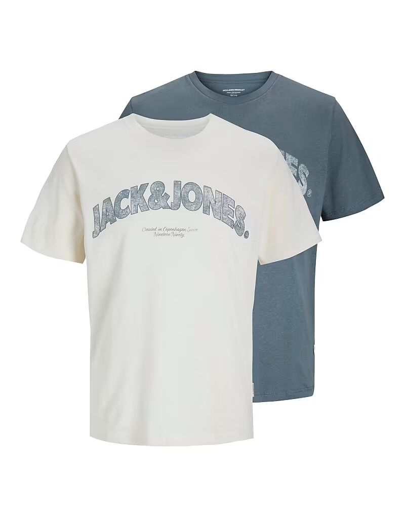 

Футболка Jack & Jones античного белого цвета