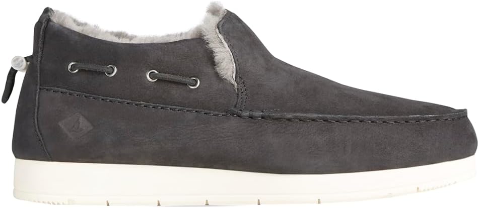 Зимние мужские мокасины Sperry Moc-Sider, черный — фото 2