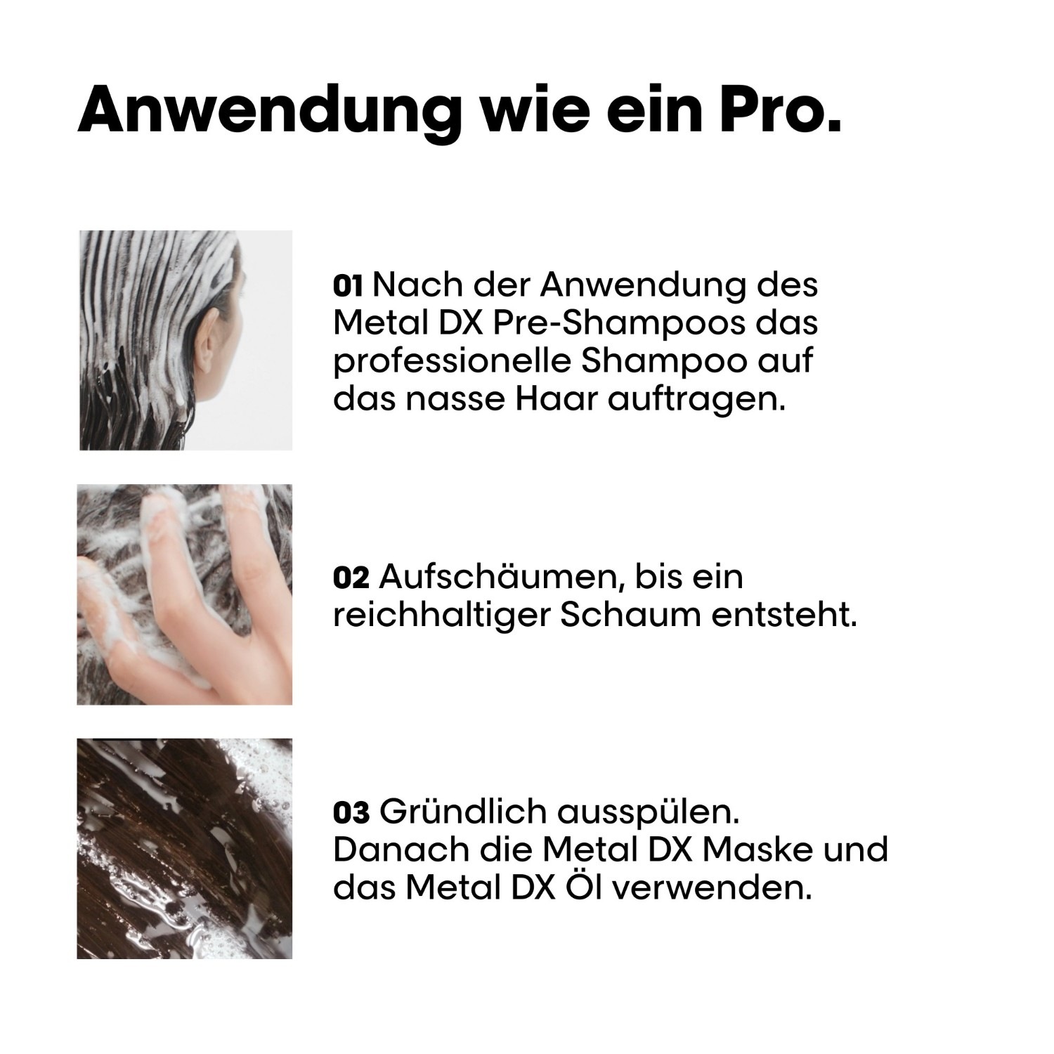 Шампунь serie expert metal dx L Oreal Professionnel Paris, объем 300 мл — фото 3