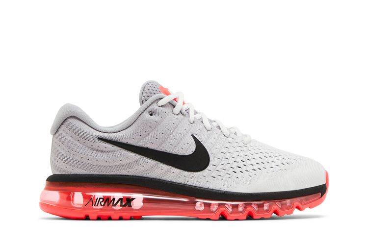 

Кроссовки Air Max 2017 'Wolf Grey Hot Punch', белый