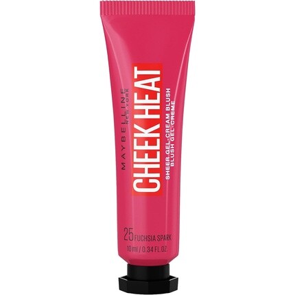 

Крем-румяна Maybelline Cheek Heat Cream 25 Fuchsia Spark 10 мл, Maybelline New York