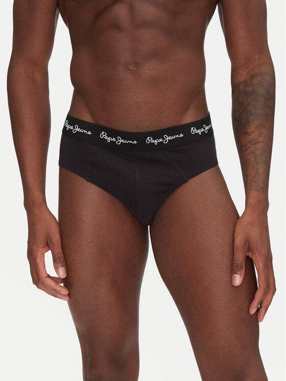 

Комплект из 3 трусов PMU10988 Pepe Jeans, черный