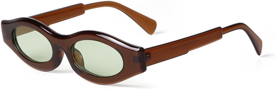 

Женские солнцезащитные очки в маленькой оправе "кошачий глаз" с защитой от УФ-излучения UV400, для занятий спортом на открытом воздухе, бега и езды на велосипеде, C3 Generic, C3