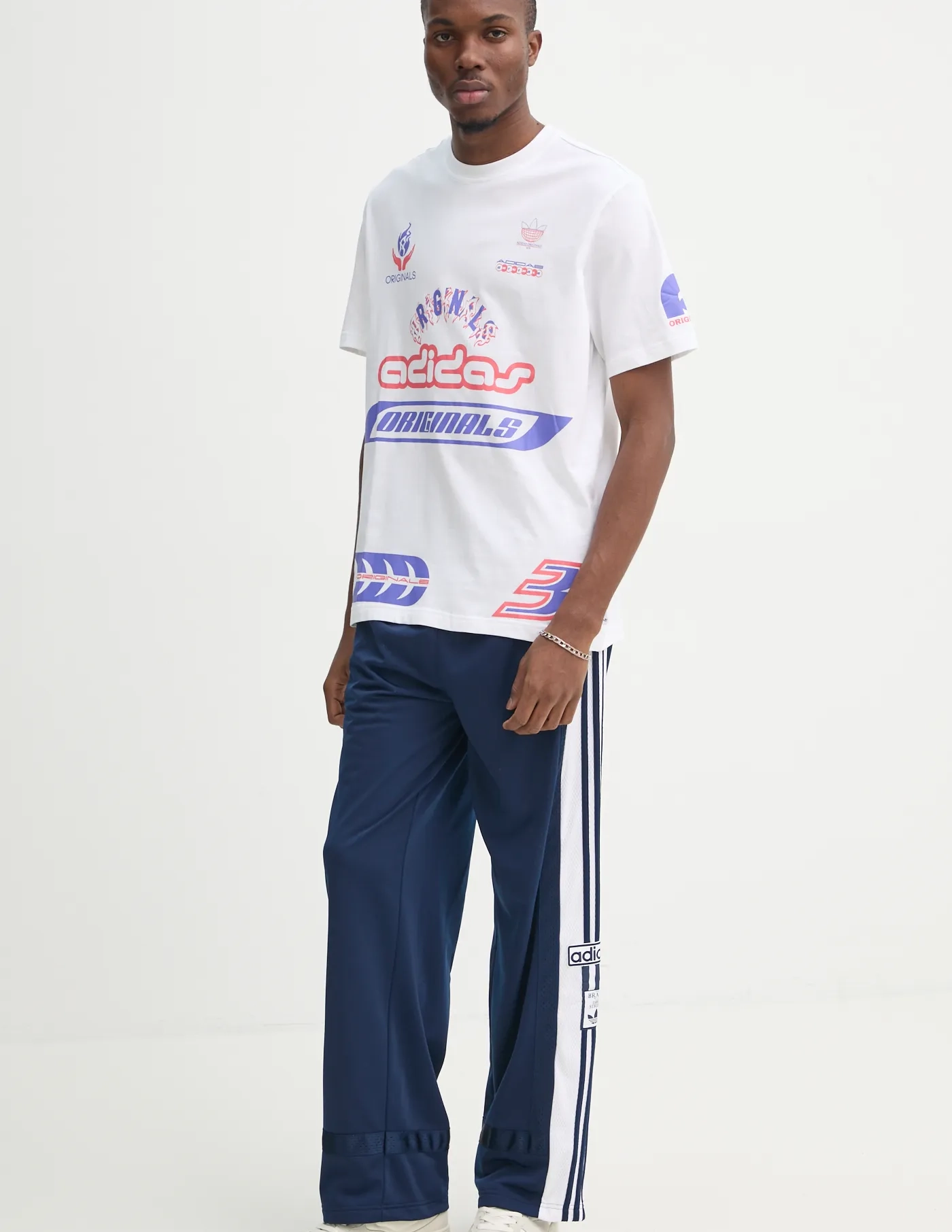 

Спортивные брюки Adibreak adidas Originals, темно-синий