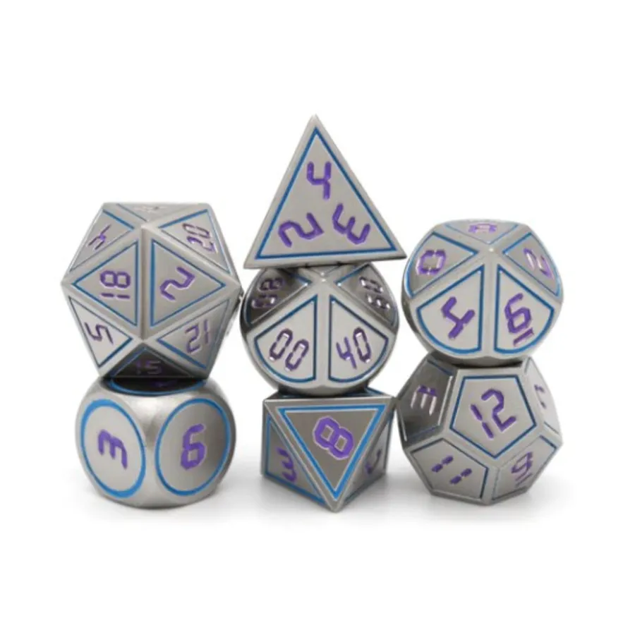 

Поли набор шестнадцать свечей (7), Wood and Metal Dice (Dice Envy)