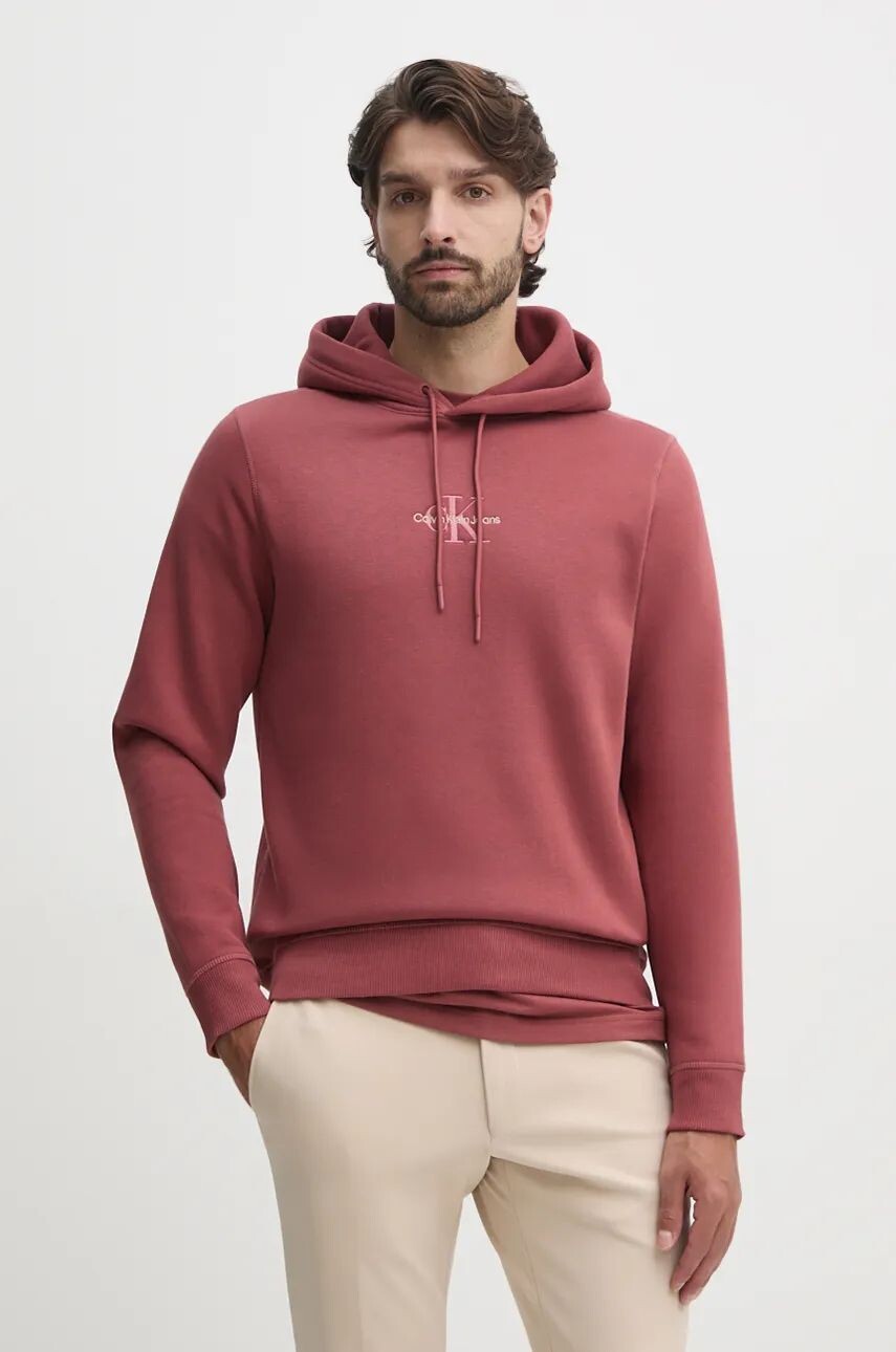 

Толстовка Calvin Klein Jeans, гранатовый