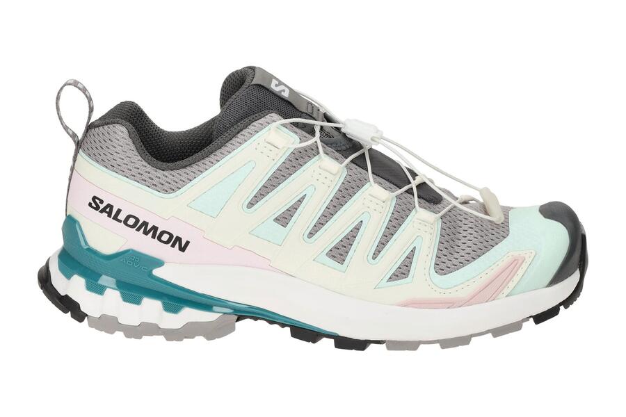 Кроссовки Salomon XA Pro 3D V9 женские, серые, комбинированные, 471189 — фото 2