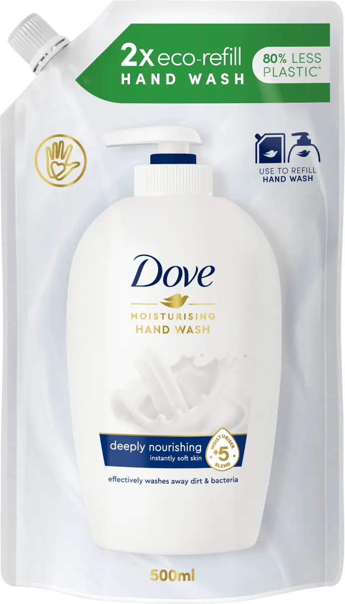 

Жидкое мыло питательный лосьон для мытья рук сменная упаковка 500 мл Dove