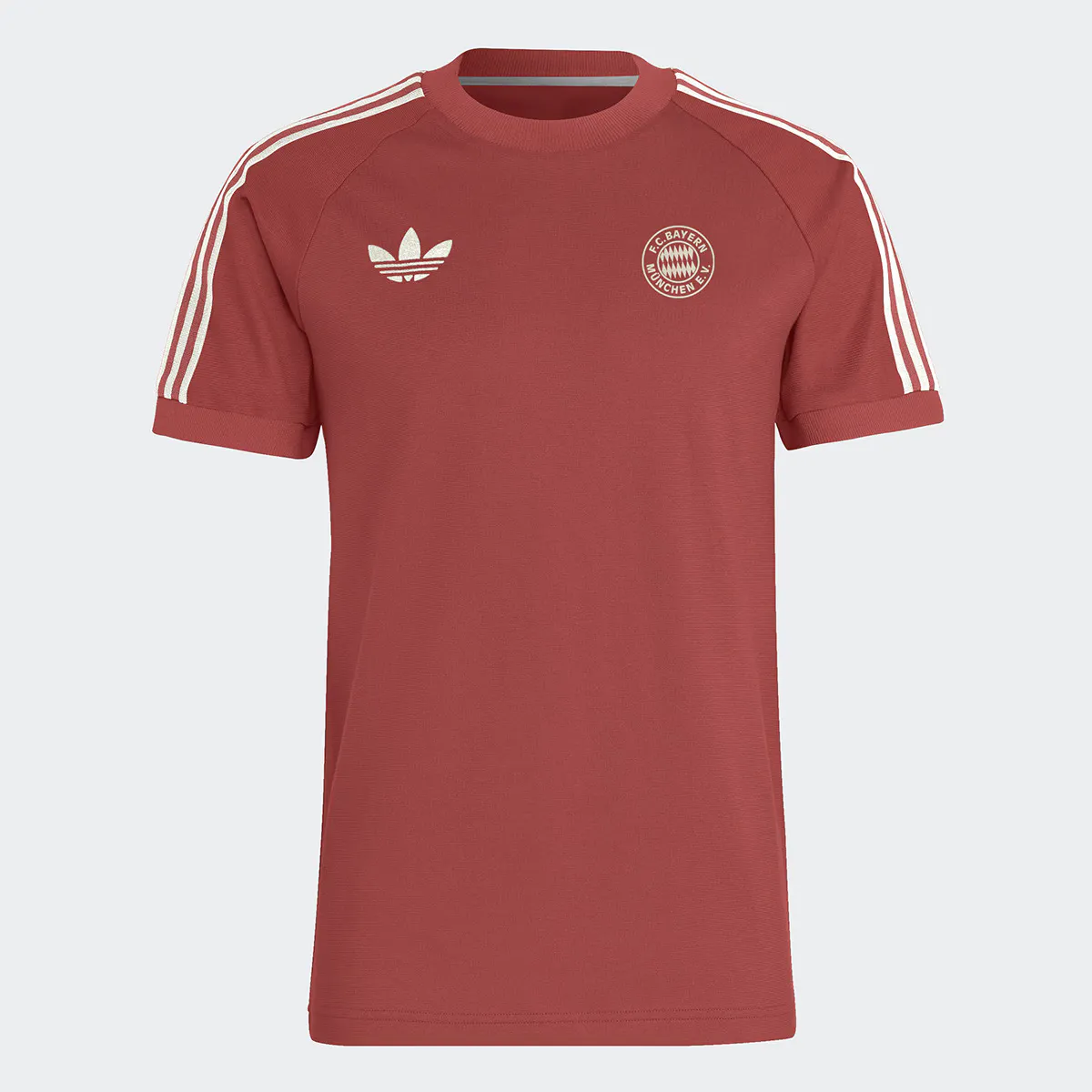 

Мужская домашняя футболка ФК Бавария Мюнхен 2024-2025 Adidas, красный