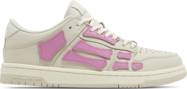 Кроссовки Amiri Wmns Skel Top Low 'Beige Pink', кремовый