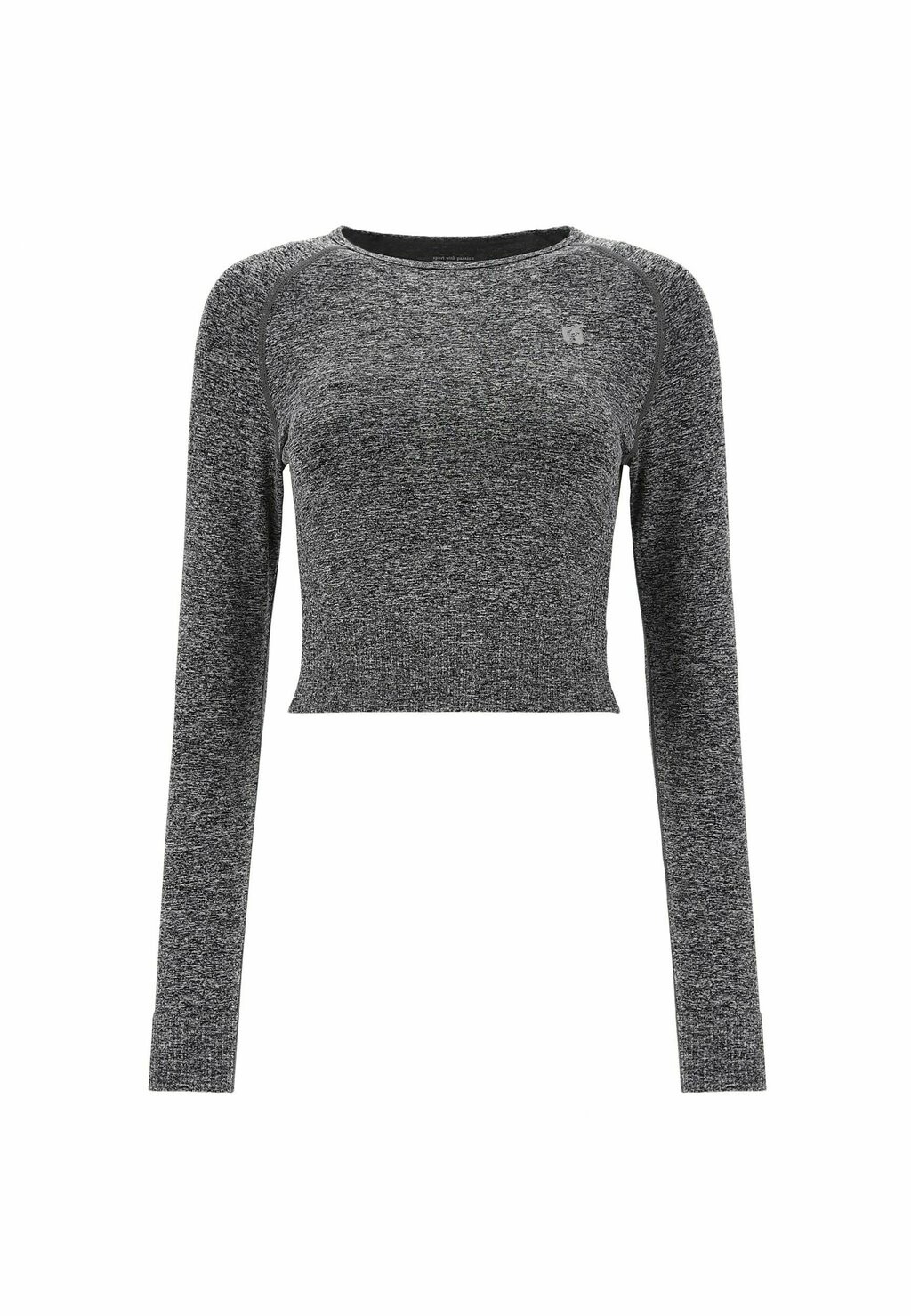 

Рубашка с длинным рукавом CROP SEAMLESS MÉLANGE A MANICA LUNGA Freddy, серый