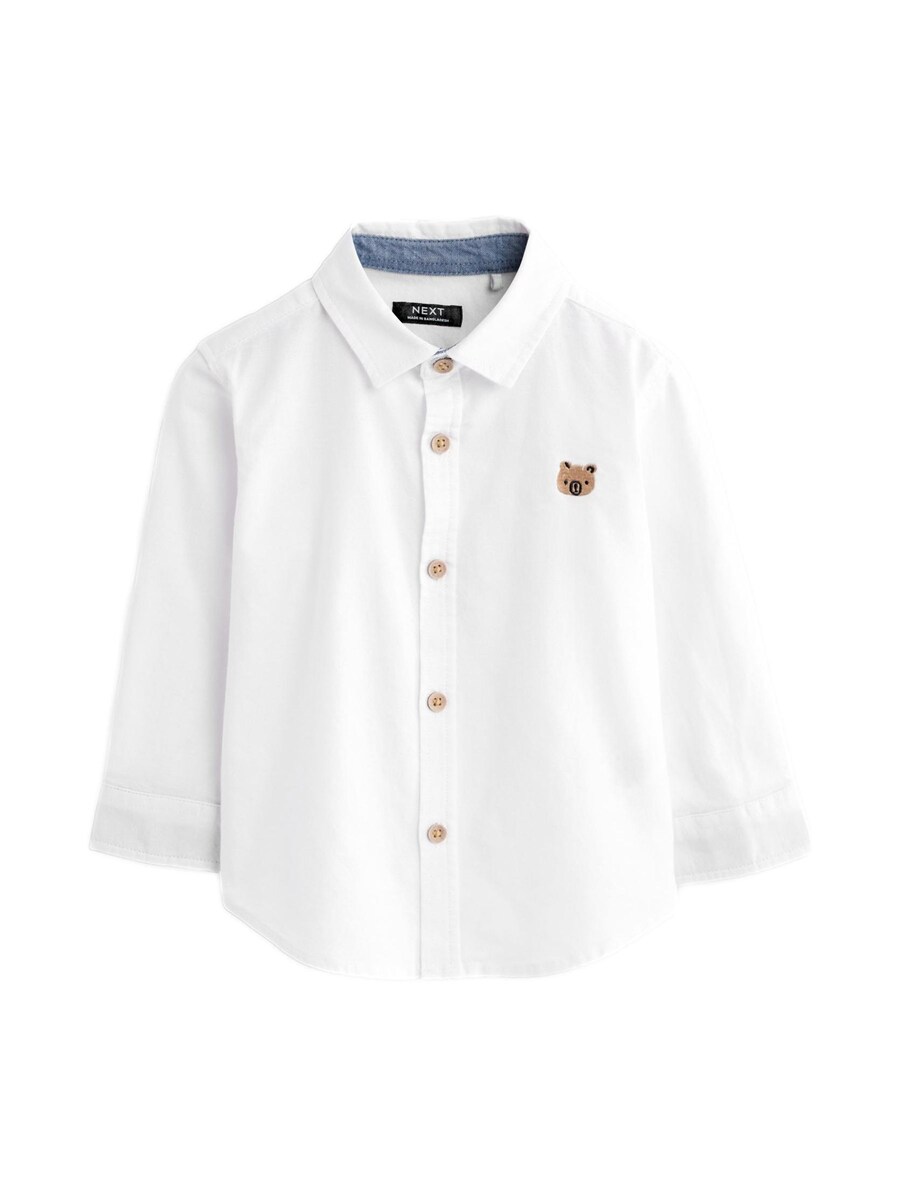 

Рубашка на пуговицах Next Regular fit Button Up Shirt, белый