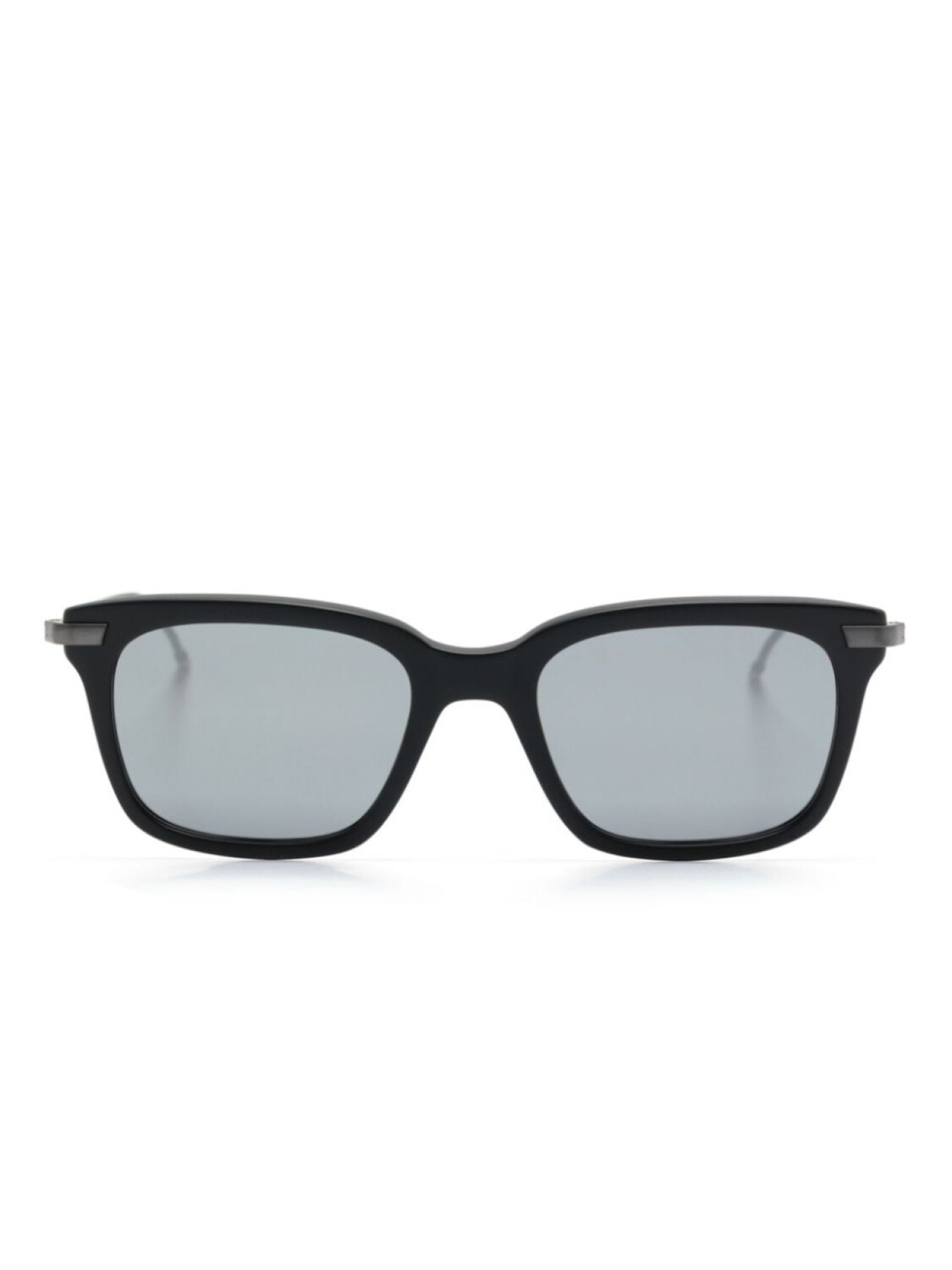 

Солнцезащитные очки в прямоугольной оправе Thom Browne Eyewear, серый