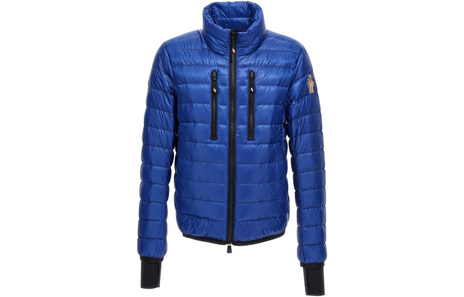 

Moncler Grenoble Худи с молнией на пуху, Blue