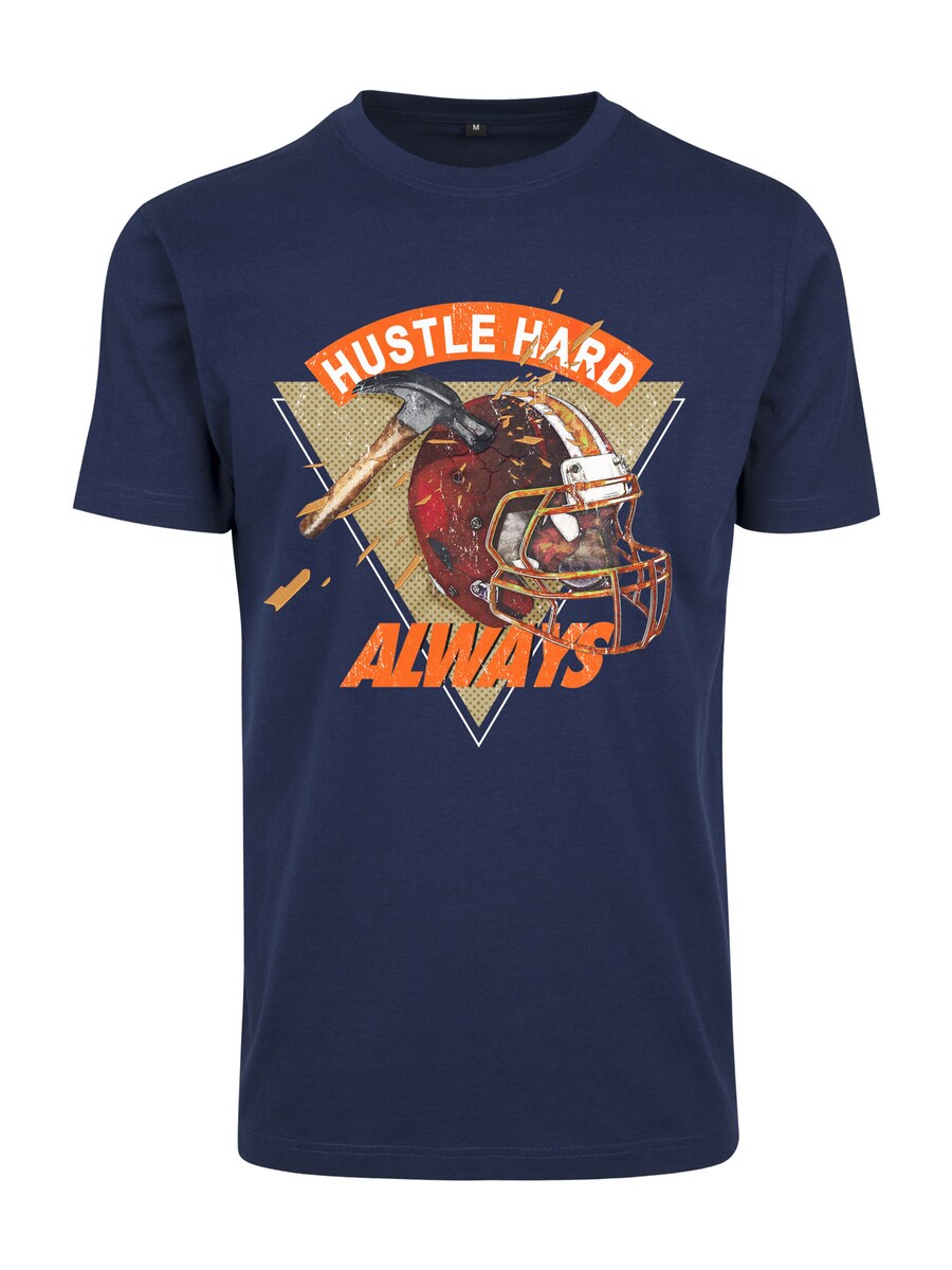 

Рубашка Mister Tee Hustle Hard Always, темно-синий