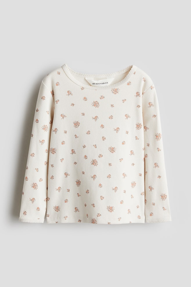 

Хлопковая рубашка в рубчик H&M, мультиколор