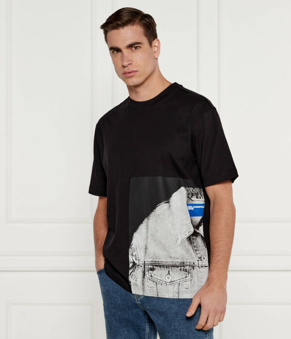 

Футболка Karl Lagerfeld Jeans Relaxed Fit, черный