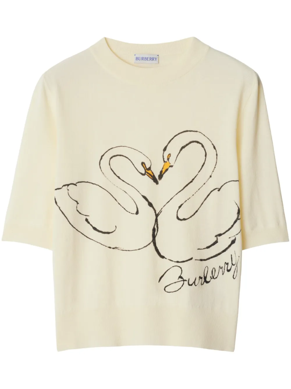 

Футболка Swan BURBERRY, нейтральный