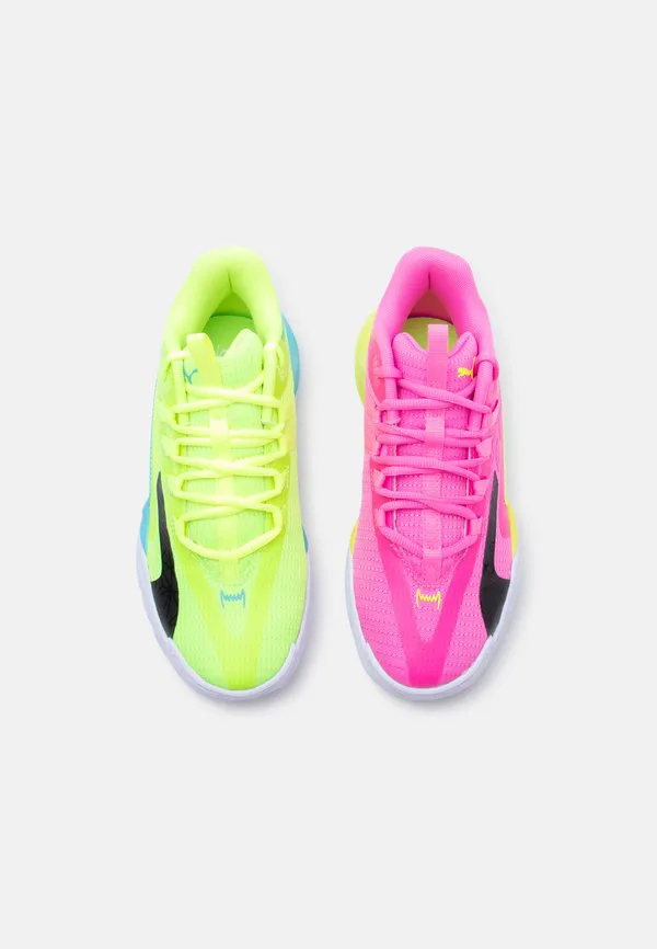 Баскетбольные кроссовки dagger 2 унисекс Puma, Lime Squeeze/Bright Aqua/Black — фото 4
