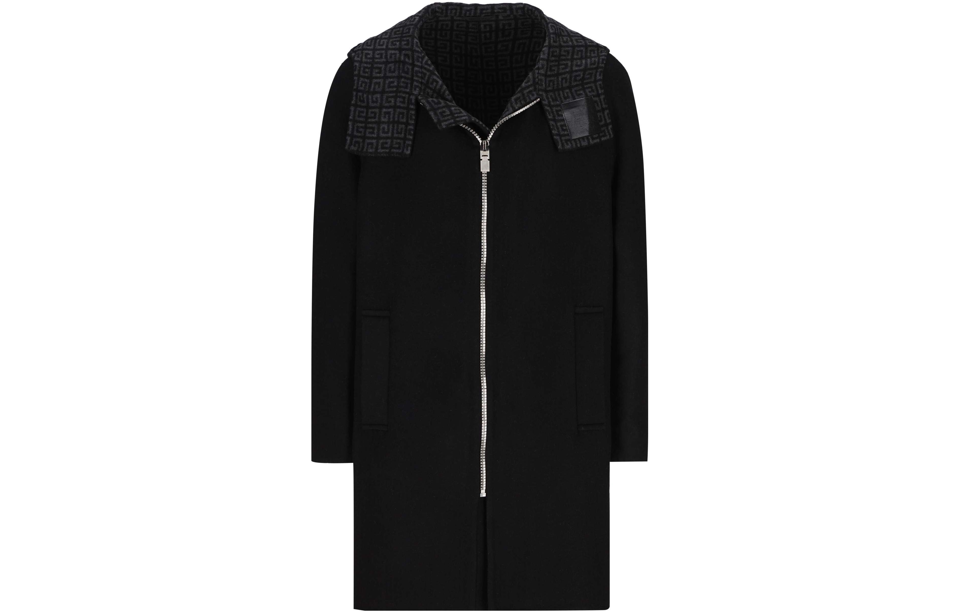 

Givenchy Черное мужское пальто, Black