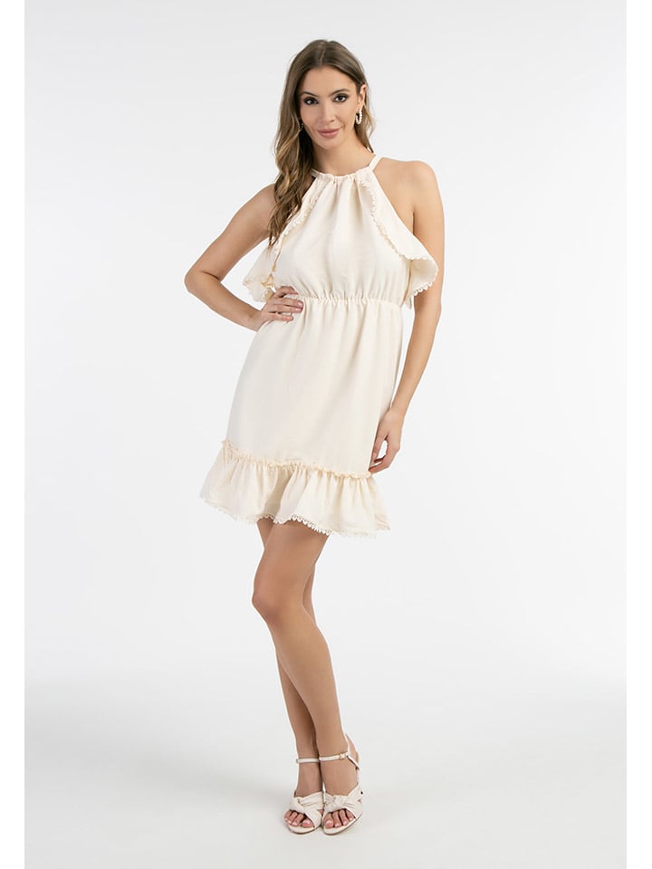 

Faina Платье кремового цвета