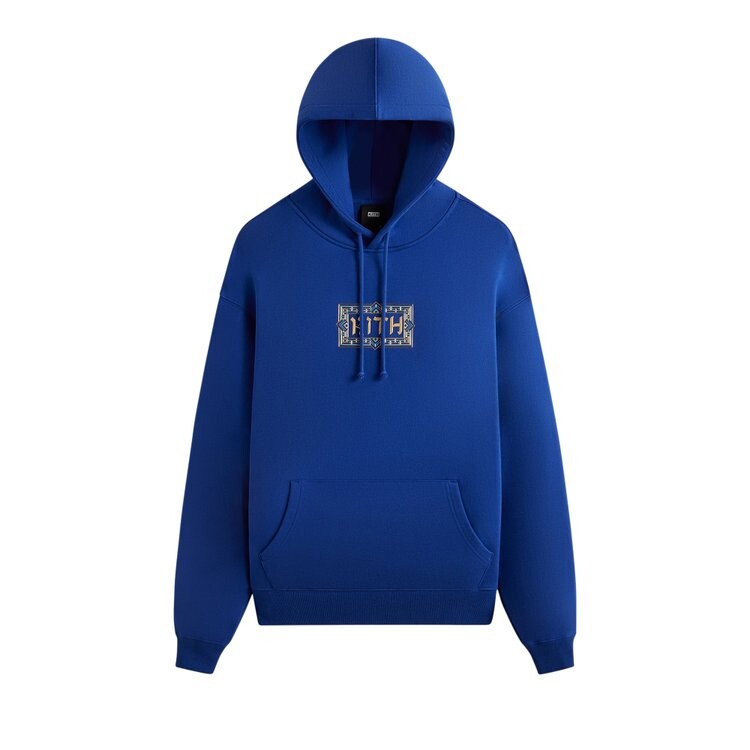 

Худи Kith Treats Hanukkah Hebrew Logo Williams III 'Current', синий