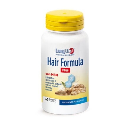 

Longlife Srl Hair Formula Plu Longlife 60 таблеток в оболочке