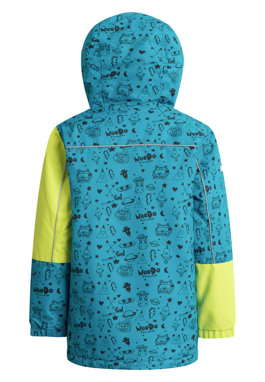 WEEDO FUNWEAR Зимняя куртка COSMO UNIVERSE бензиновая дышащая утепляющая светоотражающая согревающая — фото 2