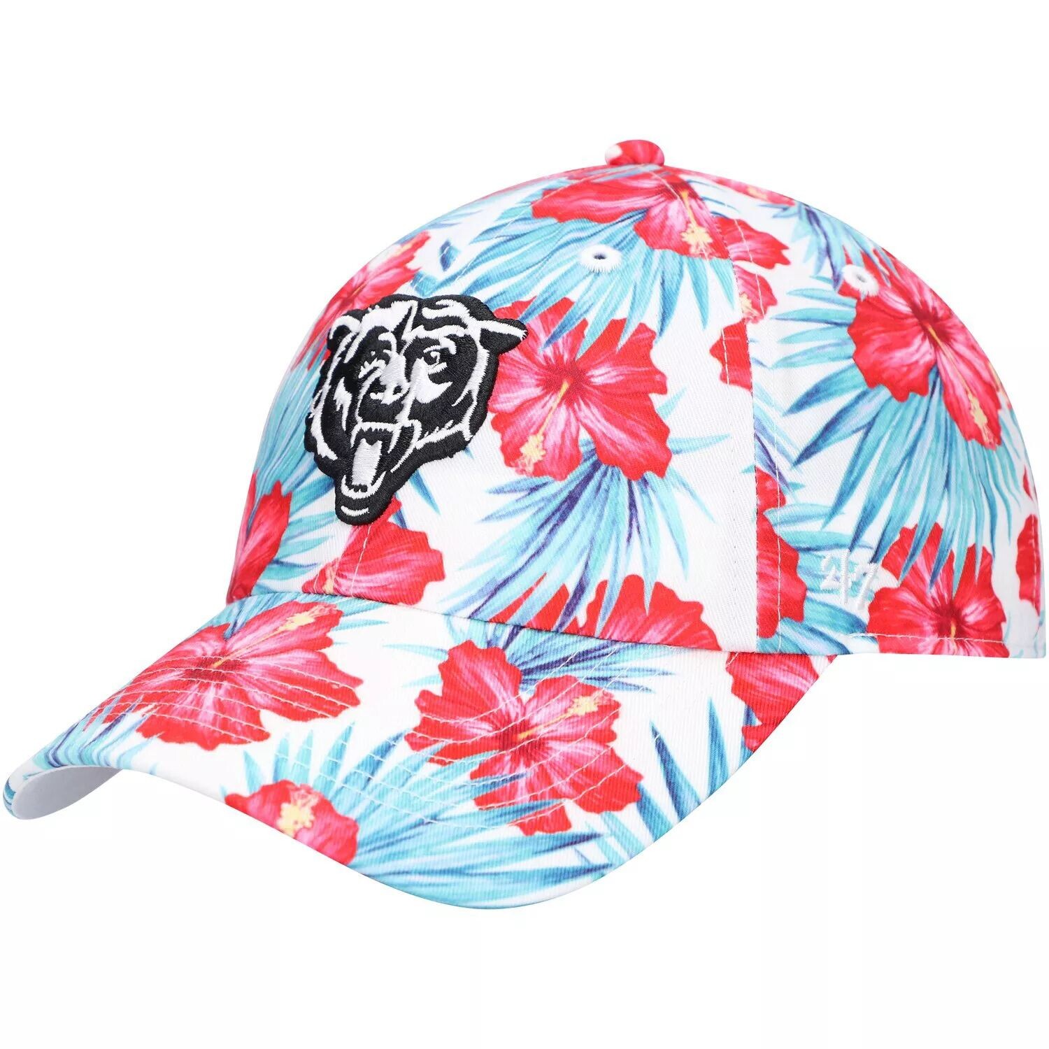 

Женская регулируемая шляпа White Chicago Bears Sharon Clean Up '47 47 Brand