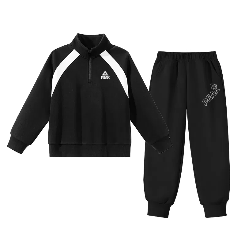 Спортивный костюм для мальчика с логотипом PEAK Black