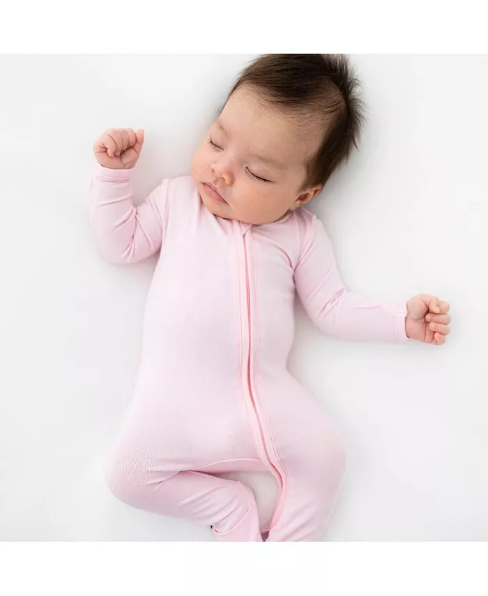 Детский унисекс комплект пижамы из 2 предметов Cloud Grey Bellabu Bear, розовый — фото 3