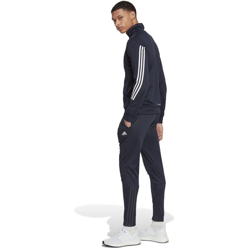 Тонкий спортивный костюм MTS на молнии Adidas, цвет legink — фото 4