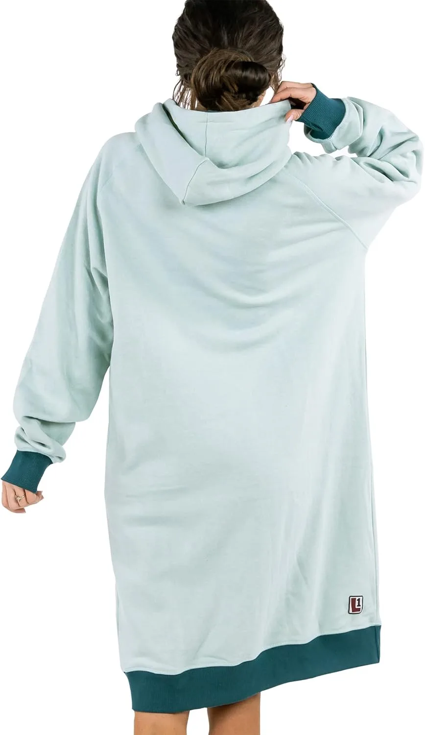 Толстовка с капюшоном оверсайз, удобная одежда для сна Lazy One, Moose Silhouette Sleep Hoodie — фото 2