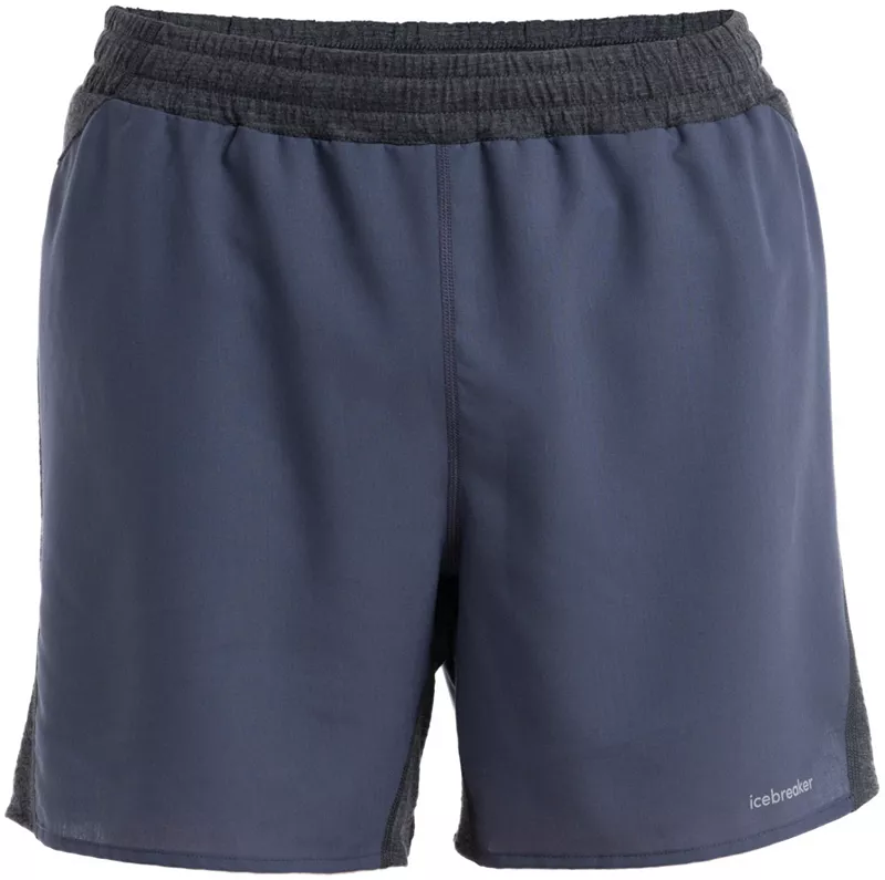 

Мужские шорты Icebreaker 125 ZoneKnit Merino Blend Speed ​​6 дюймов, цвет Graphite/Jet Heather/Cb