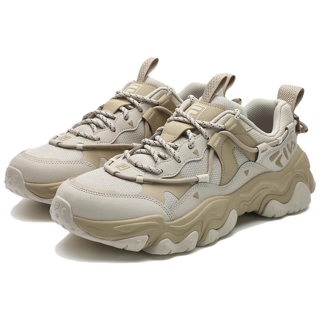 FLUID 5 Low Top Повседневные кроссовки мужские Oat FILA, Oat/Sandy Brown — фото 2