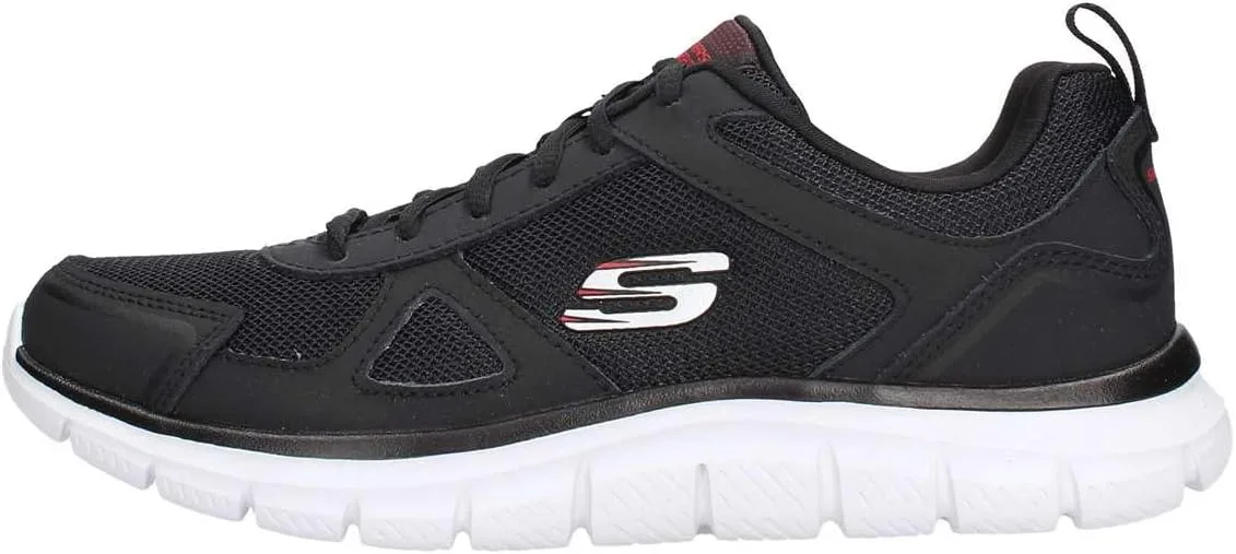 Мужские кроссовки Skechers Track-Scloric 52631-bbk, черный/красный