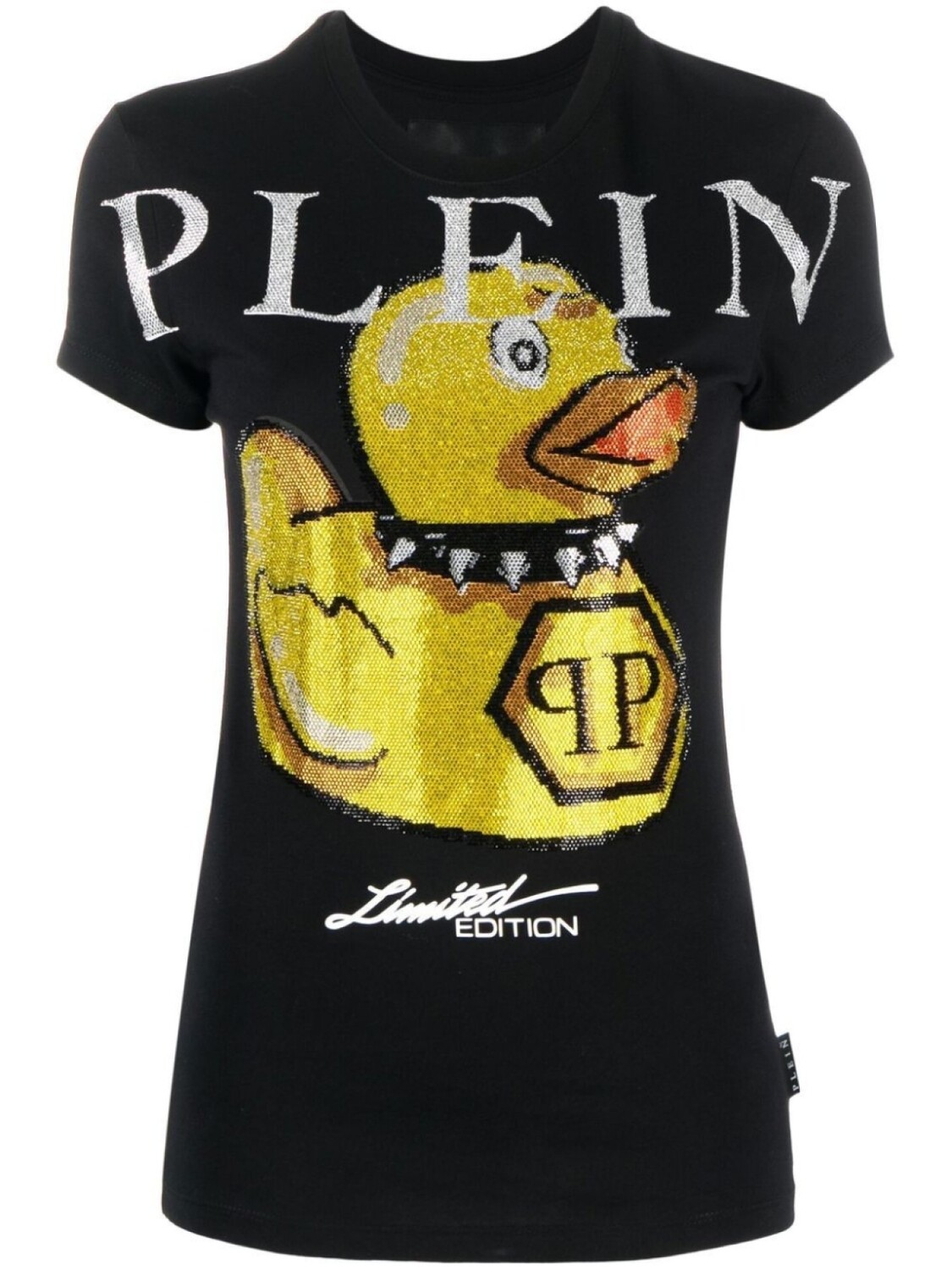 

Philipp Plein футболка Duck Stones с круглым вырезом, черный