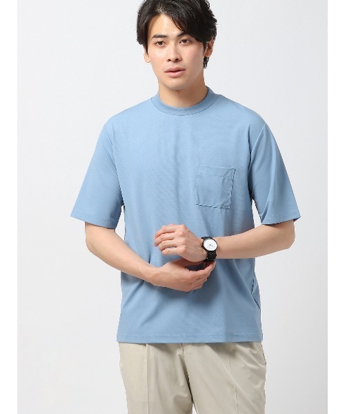 

Футболка с короткими рукавами, пике, термостойкая, моющаяся SUIT SQUARE, синий