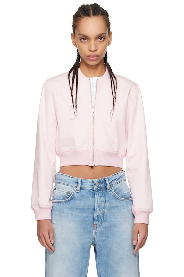 

Givenchy медальон slim fit бомбер Givenchy, розовый