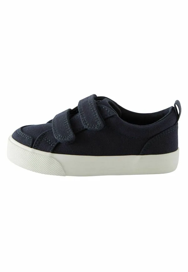 Детские кроссовки с широким ремешком для первых шагов Next, Navy Canvas