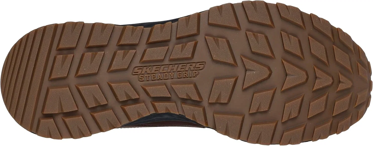 Мужские кроссовки Skechers USA Slade Ultra-Peralto Oxford, Red Brown — фото 2