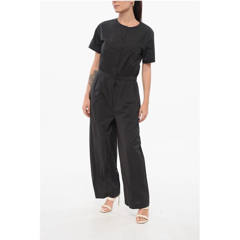 

Платье Short Sleeved Poplin Cotton Jumsuit Woolrich, черный