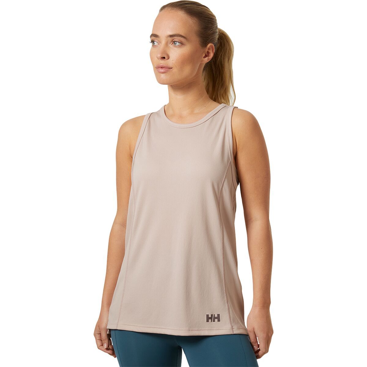 

Активный топ Lifa solen Helly Hansen, розовый
