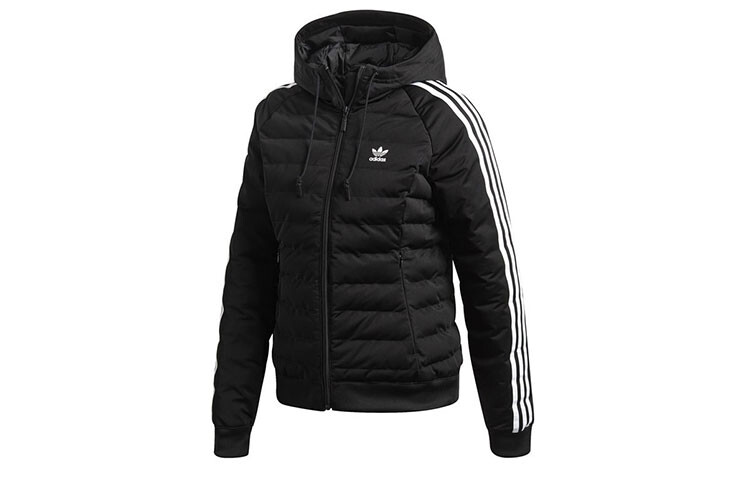 

Женская стеганая куртка Adidas Originals, цвет Black